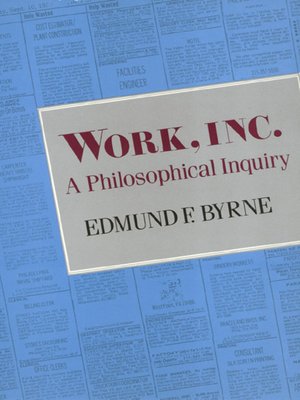 cover image of Work, Inc.